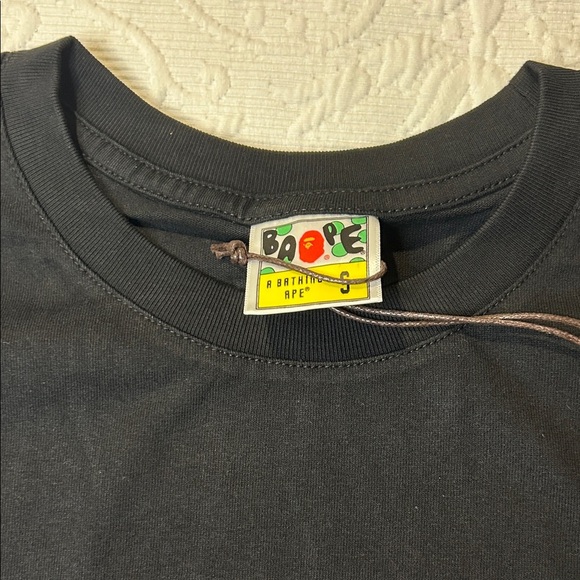 A Bathing Ape Black S/S Tee shirt. NWT in Poly. Size Small Street Wear. Luxury - Picture 4 of 16